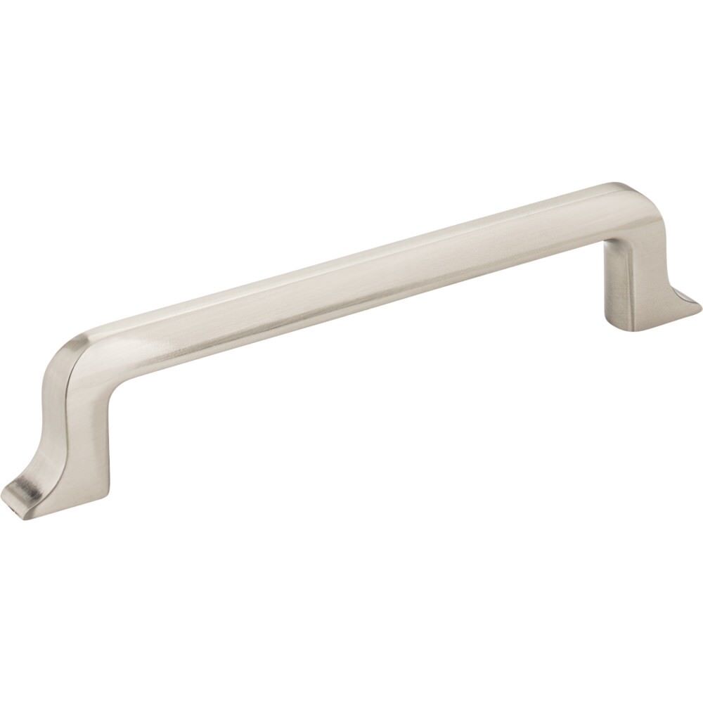Jeffrey Alexander 839-128SN satin nickel cabinet drawer pull