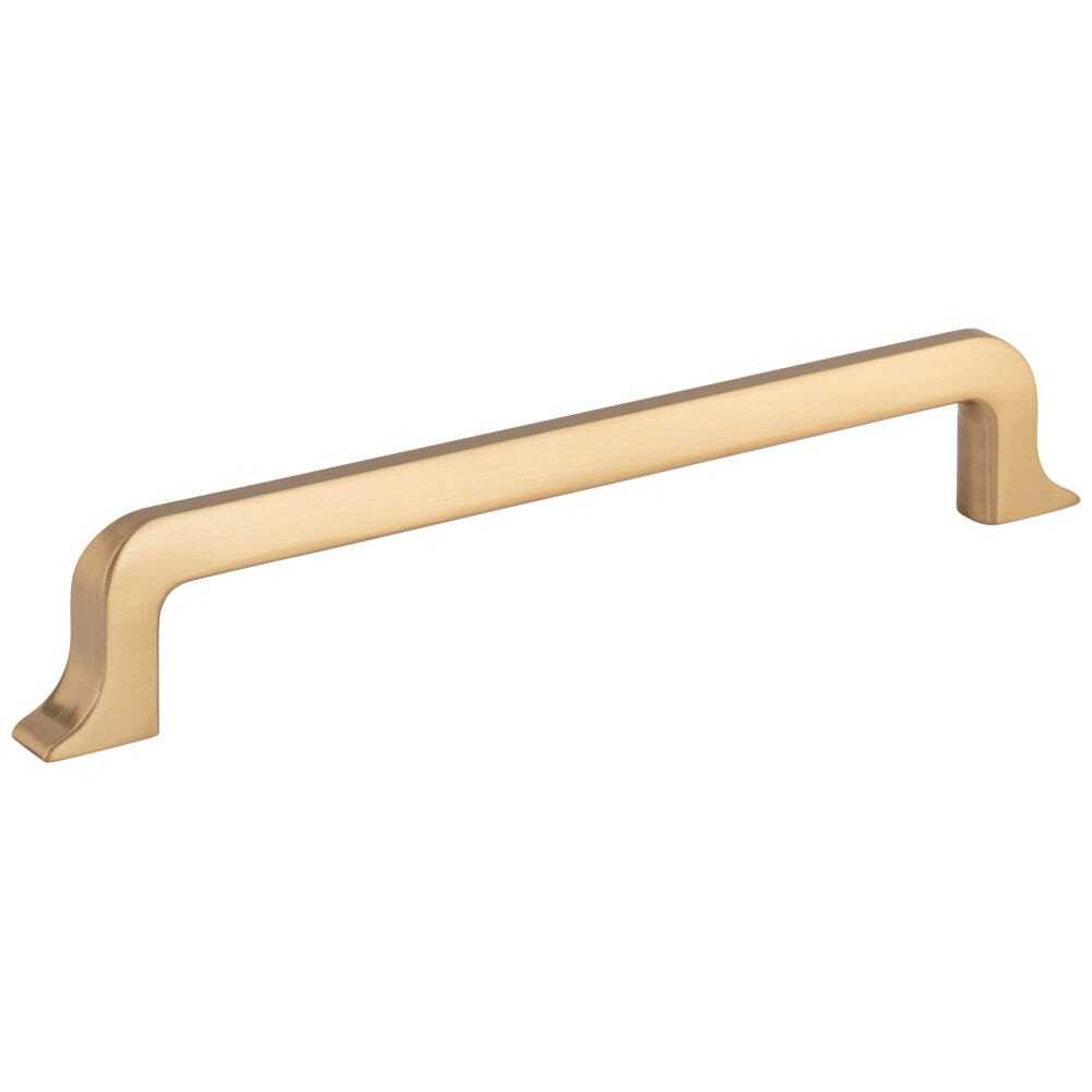 Jeffrey Alexander 839-160SBZ Callie cabinet drawer pull in satin nickel, additional view
