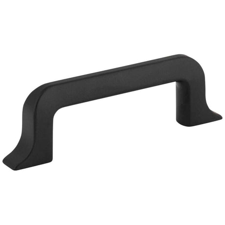 Jeffrey Alexander 839-3MB matte black cabinet drawer pull
