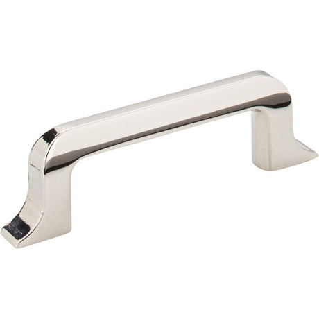 Jeffrey Alexander 839-3NI polished nickel cabinet drawer pull