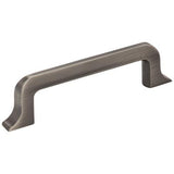 Jeffrey Alexander 839-96BNBDL brushed pewter cabinet drawer pull