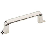 Jeffrey Alexander 839-96NI polished nickel cabinet drawer pull