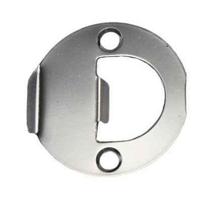 Kwikset 83929-00 Full Round Strike for in US26 Bright Chrome and US26D Satin Chrome