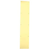 Ives 840031034 polished brass kick plate