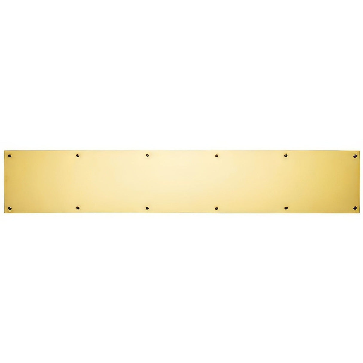 Ives 84003634 bright brass kick plate
