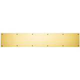 Ives 84004834 satin brass kick plate