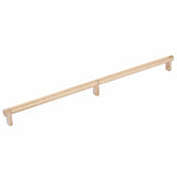 Emtek 84059.RECSCU.KNSCU satin copper knurled cabinet bar