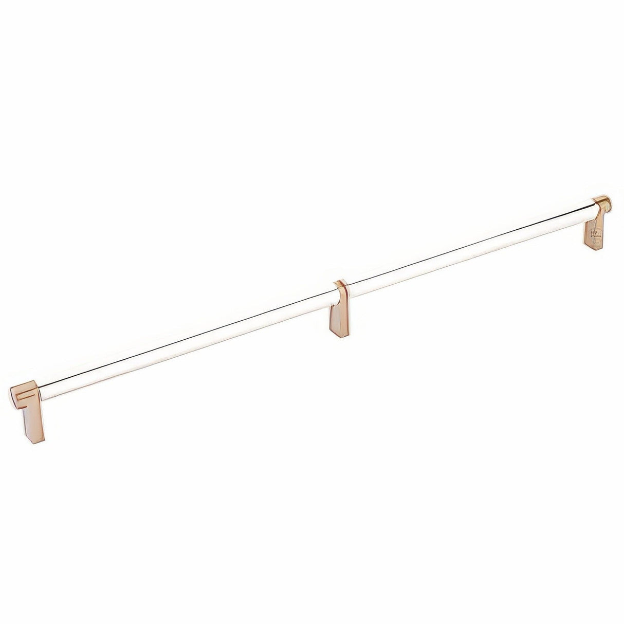 Emtek 84059.RECSCU.SMUS14 lifetime polished nickel smooth cabinet bar