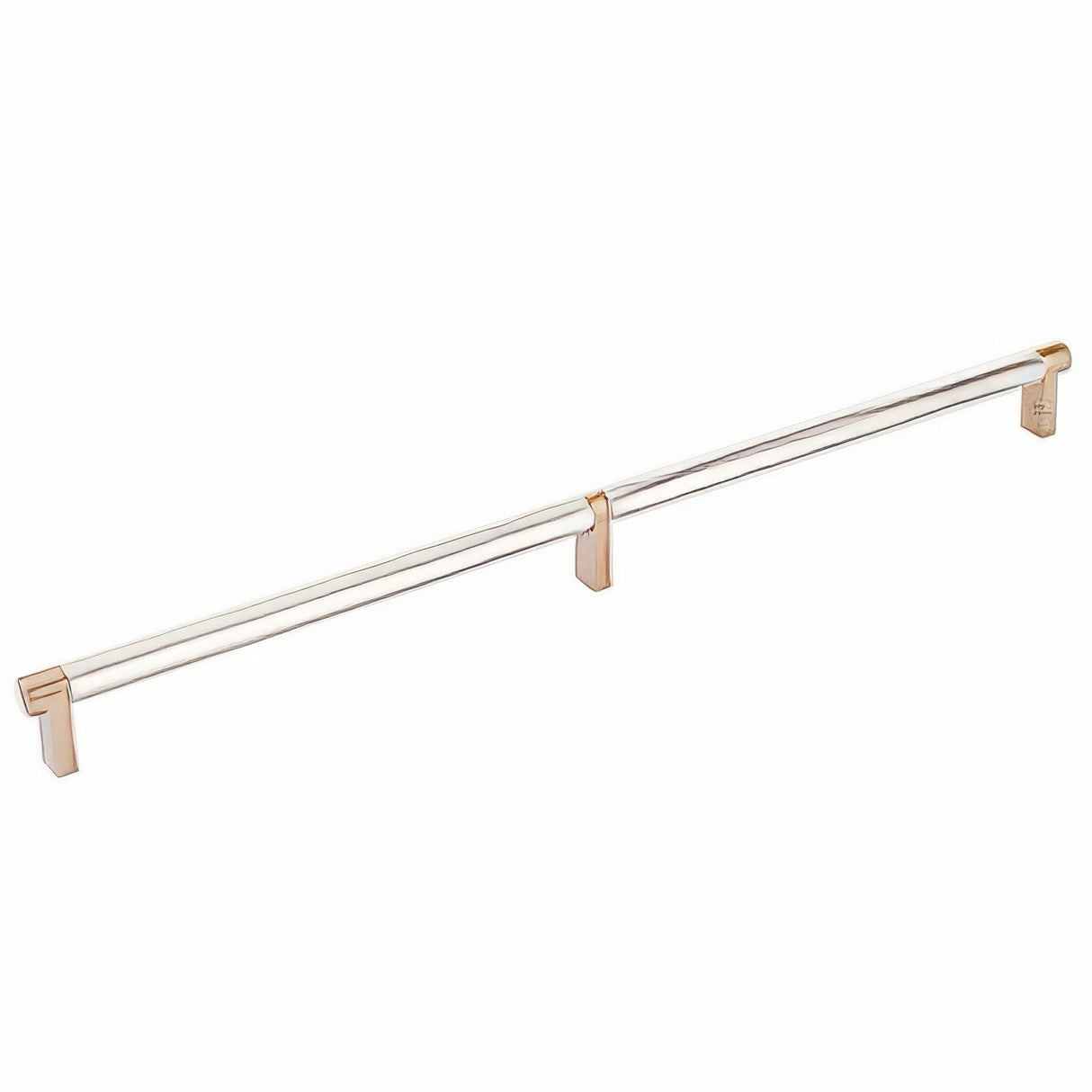 Emtek 84059.RECSCU.SMUS15 satin nickel smooth cabinet bar