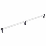 Emtek 84059.RECUS10B.KNUS26 polished chrome knurled cabinet bar