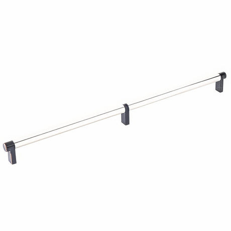 Emtek 84059.RECUS10B.SMUS14 lifetime polished nickel smooth cabinet bar