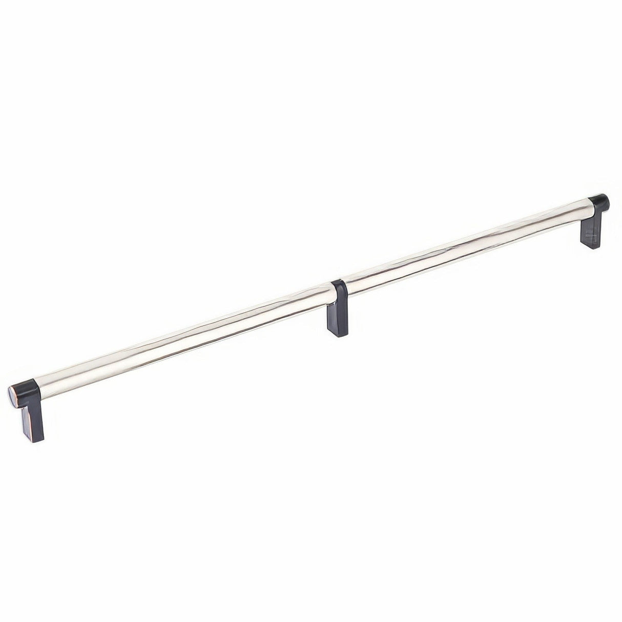 Emtek 84059.RECUS10B.SMUS15 satin nickel smooth cabinet bar