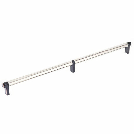 Emtek 84059.RECUS10B.SMUS15 satin nickel smooth cabinet bar