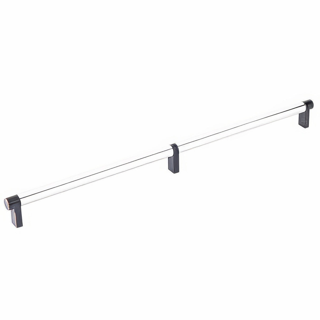 Emtek 84059.RECUS10B.SMUS26 polished chrome smooth cabinet bar
