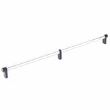 Emtek 84059.RECUS10B.SMUS26 polished chrome smooth cabinet bar