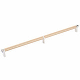 Emtek 84059.RECUS14.KNSCU satin copper knurled cabinet bar