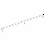 Emtek 84059.RECUS14.KNUS26 polished chrome knurled cabinet bar