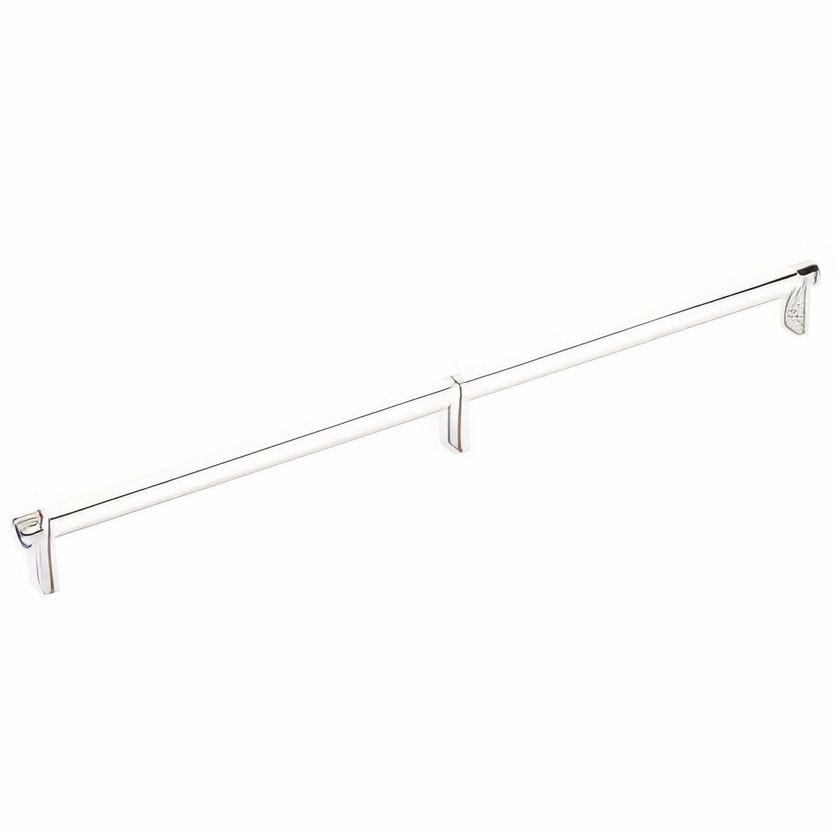 Emtek 84059.RECUS14.SMUS14 polished nickel smooth cabinet bar