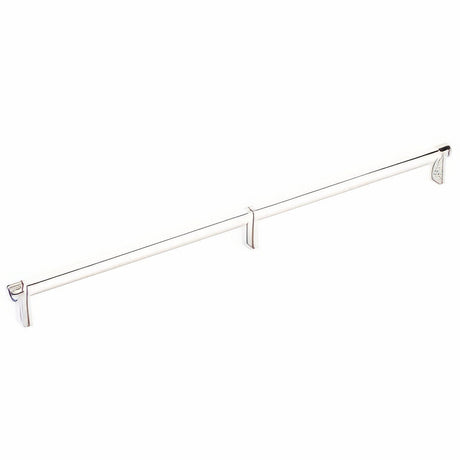 Emtek 84059.RECUS14.SMUS14 polished nickel smooth cabinet bar