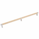 Emtek 84059.RECUS15.KNSCU satin copper knurled cabinet bar