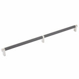 Emtek 84059.RECUS15.KNUS10B oil rubbed bronze knurled cabinet bar