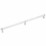 Emtek 84059.RECUS15.KNUS26 polished chrome knurled cabinet bar
