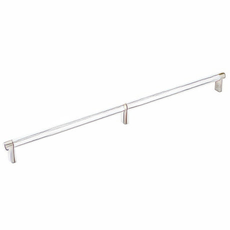 Emtek 84059.RECUS15.KNUS26 polished chrome knurled cabinet bar