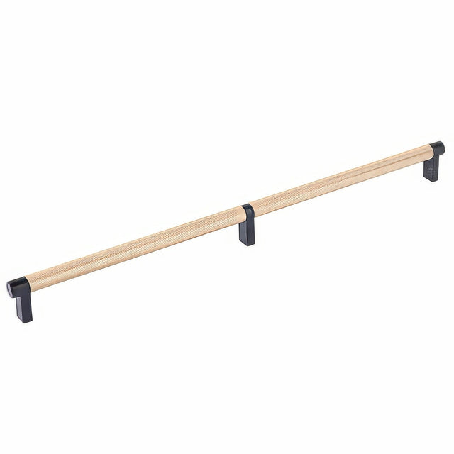 Emtek 84059.RECUS19.KNSCU satin copper knurled cabinet bar
