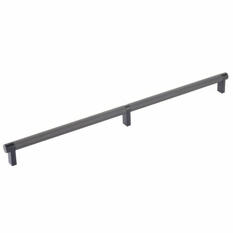 Emtek 84059.RECUS19.KNUS10B oil rubbed bronze knurled cabinet bar