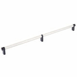 Emtek 84059.RECUS19.KNUS14 lifetime polished nickel knurled cabinet bar