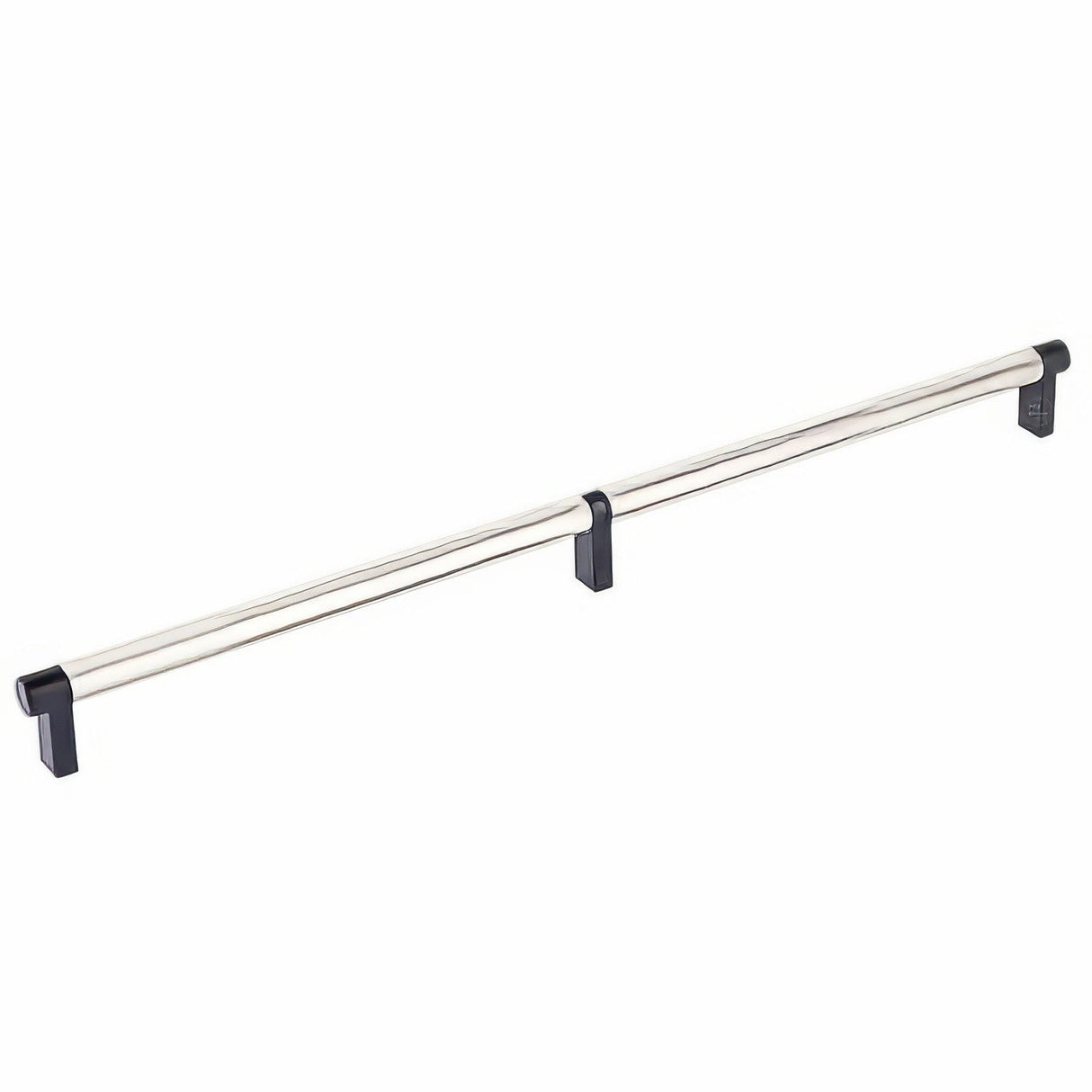 Emtek 84059.RECUS19.SMUS15 satin nickel smooth cabinet bar