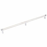 Emtek 84059.RECUS26.KNUS14 lifetime polished nickel knurled cabinet bar