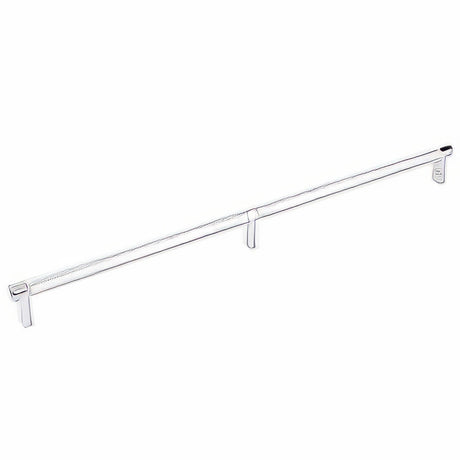 Emtek 84059.RECUS26.KNUS26 polished chrome knurled cabinet bar