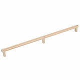 Emtek 84059.RECUS4.KNSCU satin copper knurled cabinet bar