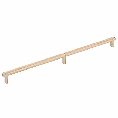 Emtek 84059.RECUS4.KNSCU satin copper knurled cabinet bar