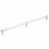 Emtek 84059.RECUS4.KNUS14 lifetime polished nickel knurled cabinet bar