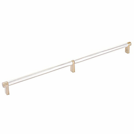 Emtek 84059.RECUS4.KNUS14 lifetime polished nickel knurled cabinet bar