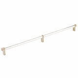 Emtek 84059.RECUS4.SMUS14 lifetime polished nickel smooth cabinet bar