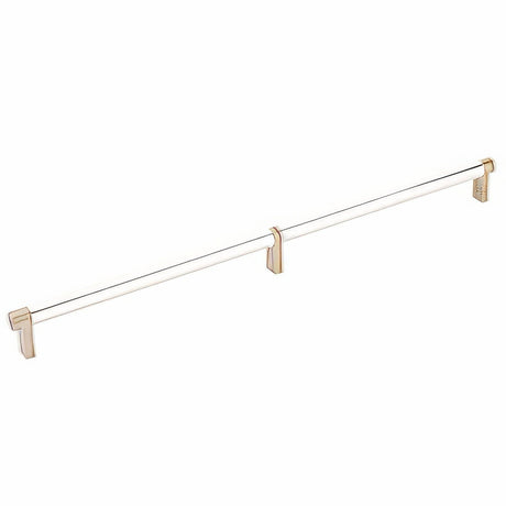 Emtek 84059.RECUS4.SMUS14 lifetime polished nickel smooth cabinet bar
