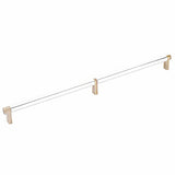 Emtek 84059.RECUS4.SMUS26 polished chrome smooth cabinet bar