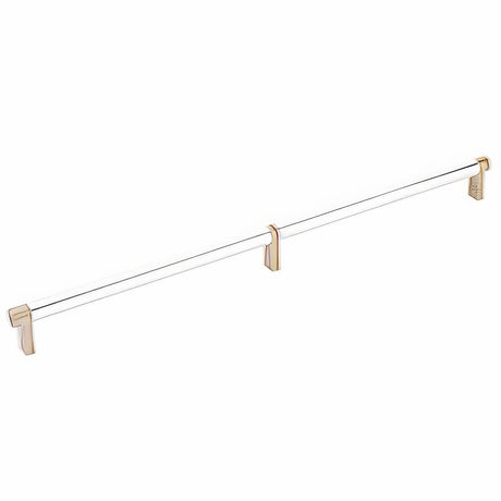 Emtek 84059.RECUS4.SMUS26 polished chrome smooth cabinet bar