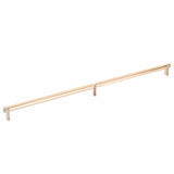 Emtek 84060.RECSCU.SMSCU satin copper smooth cabinet bar