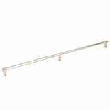 Emtek 84060.RECSCU.SMUS15 satin nickel smooth cabinet bar