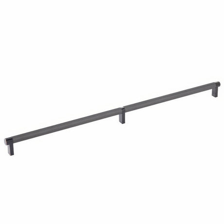 Emtek 84060.RECUS10B.KNUS10B oil rubbed bronze knurled cabinet bar