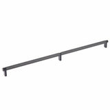 Emtek 84060.RECUS10B.KNUS10B oil rubbed bronze knurled cabinet bar
