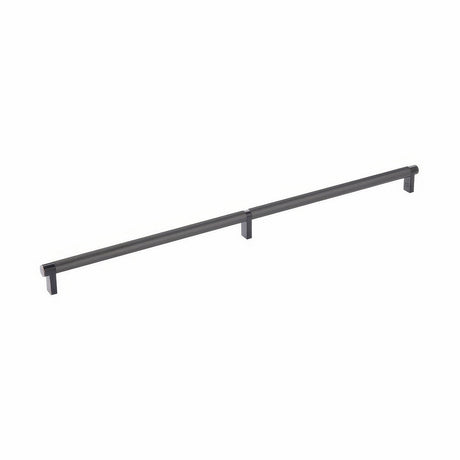 Emtek 84060.RECUS10B.SMUS19 flat black smooth cabinet bar