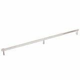 Emtek 84060.RECUS14.KNUS15 satin nickel knurled cabinet bar