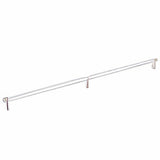 Emtek 84060.RECUS14.KNUS26 polished chrome knurled cabinet bar