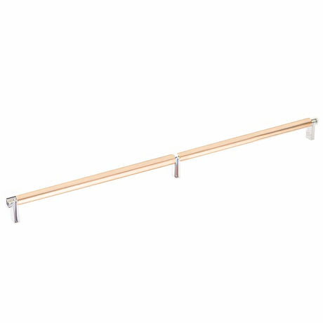 Emtek 84060.RECUS14.SMSCU satin copper smooth cabinet bar