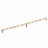 Emtek 84060.RECUS15.KNSCU satin copper knurled cabinet bar